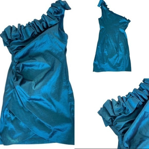 SL Fashions‎ One Shoulder Ruffle Dress